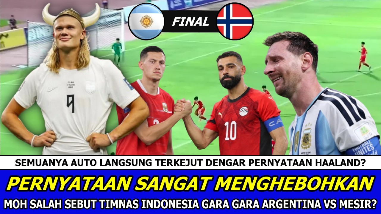 HEBOHAN SEMUA🔥 RESPON MENGEJUTKAN HAALAND INGIN KETEMU ARGENTINA DI FINAL DEMI KEADILAN | Benarkah❓