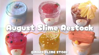 8月の販売スライム紹介☀️🍉🌻 - YouTube