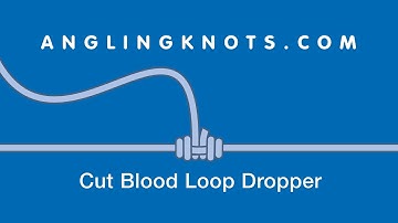 How To Tie The Cut Blood Loop Dropper Knot