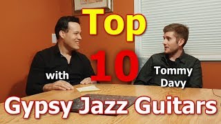 Top 10 Gypsy Jazz Guitars with Tommy Davy screenshot 3