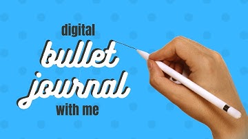 Digital Bullet Journal With Me | Taya Shania Art