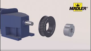 How to assemble and disassemble taper bushes | MÄDLER®