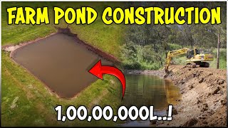 Agriculture Farm Pond / Dam Construction