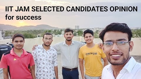 Introducing our selected candidates in IIT JAM Amplitude classes Jaipur