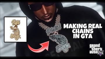 Making Real Life Chains From Scratch In GTA 5 RP (FiveM) | Blender GTA 3D Modeling