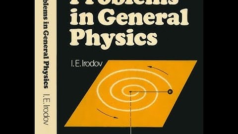 I.E. IRODOV Question 1.1 Detail Solutions.