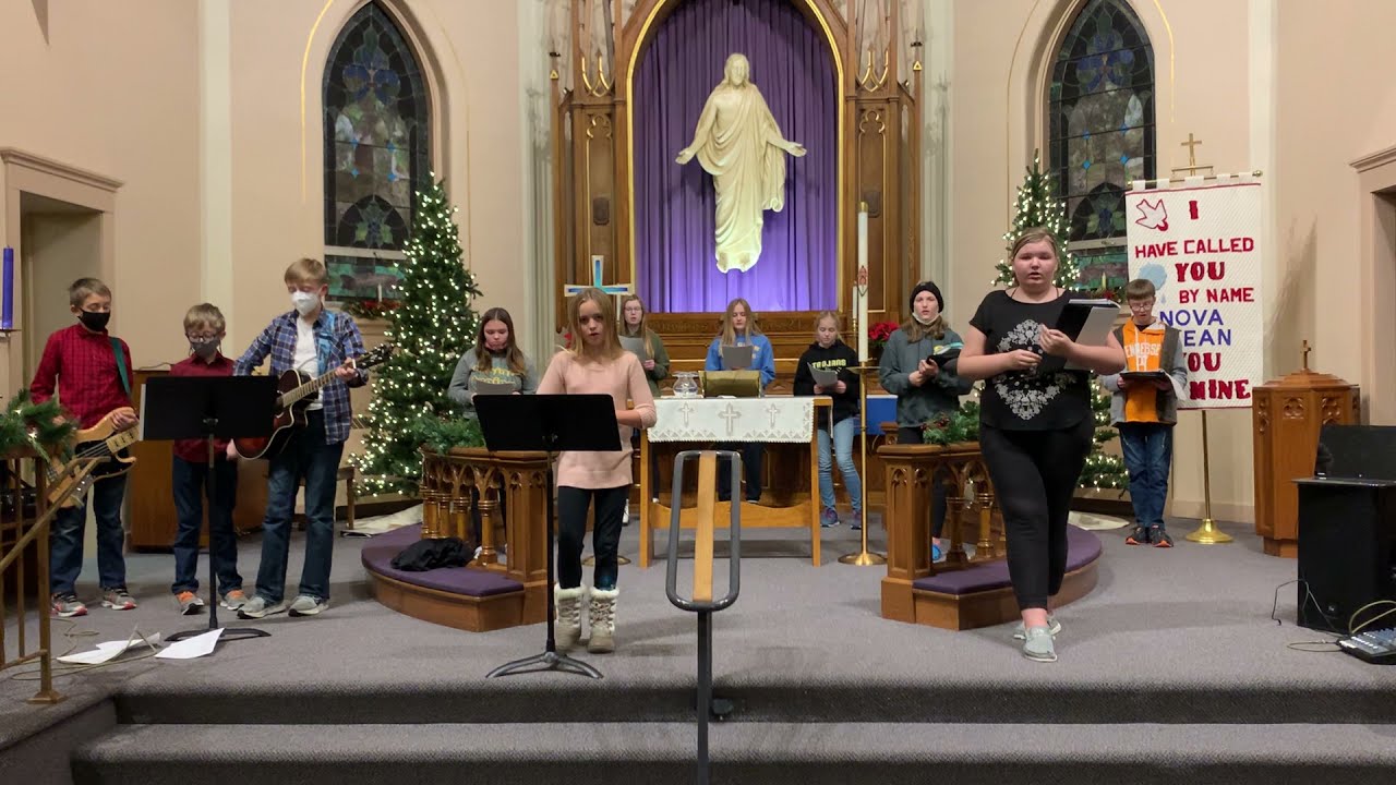Rushford Lutheran Youth Christmas Carols 2021 YouTube