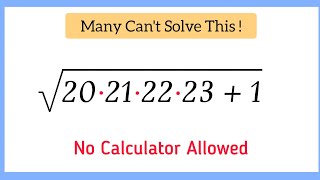 Germany | Very Nice Square Root Simplification Question | No Calculator 🛑