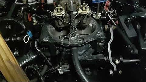 5.7l EFI TBI Mercruiser surging idle then stalls