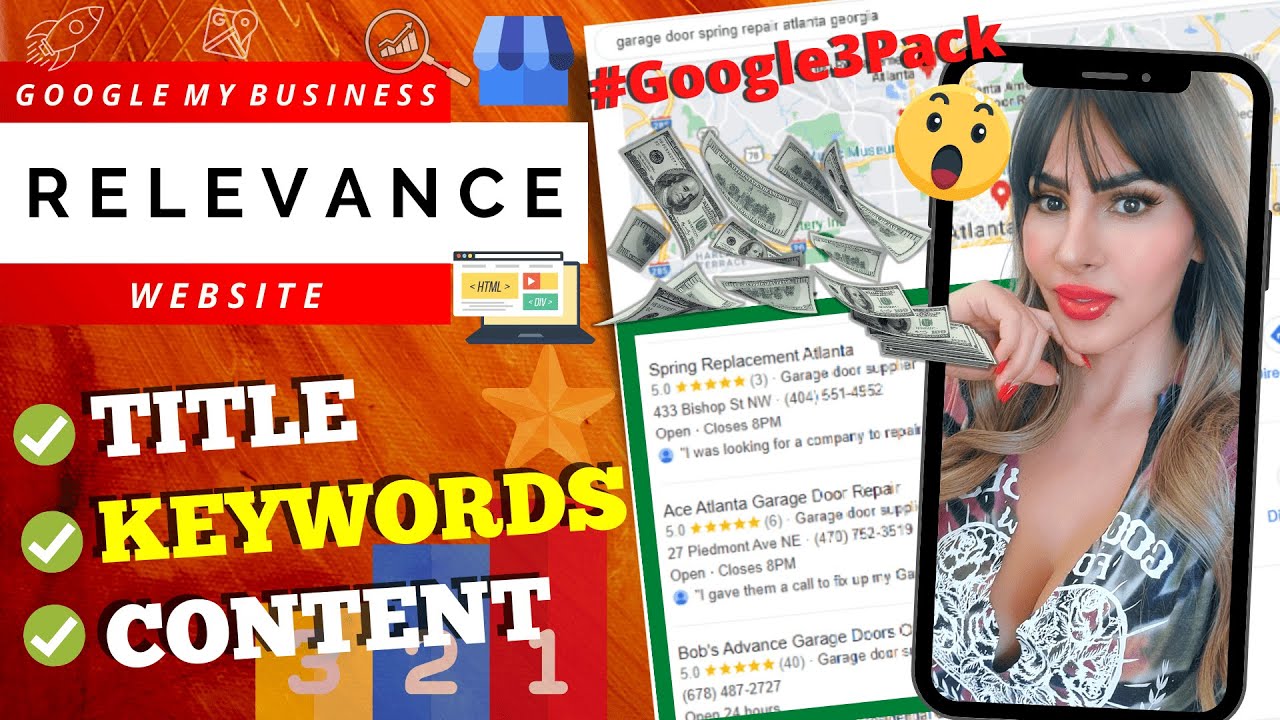 Google My Business SEO Relevance | How to rank in Google Maps | EASIEST ...