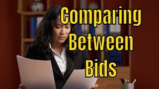 How to compare bids apples-to-apples 🍎🍊
