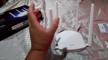 TOTOLINK N600R Unboxing my Jan