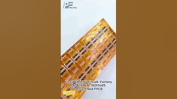 Flex PCB panelization .#electronics #pcb #circuitboard #flexpcb
