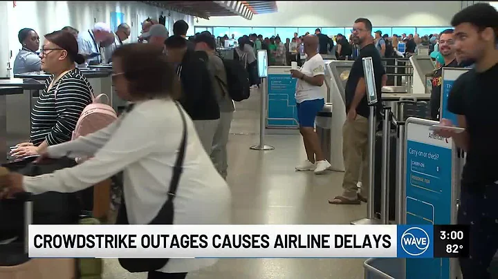 SDF travelers frustrated as CrowdStrike outages causes airline delays and cancellations