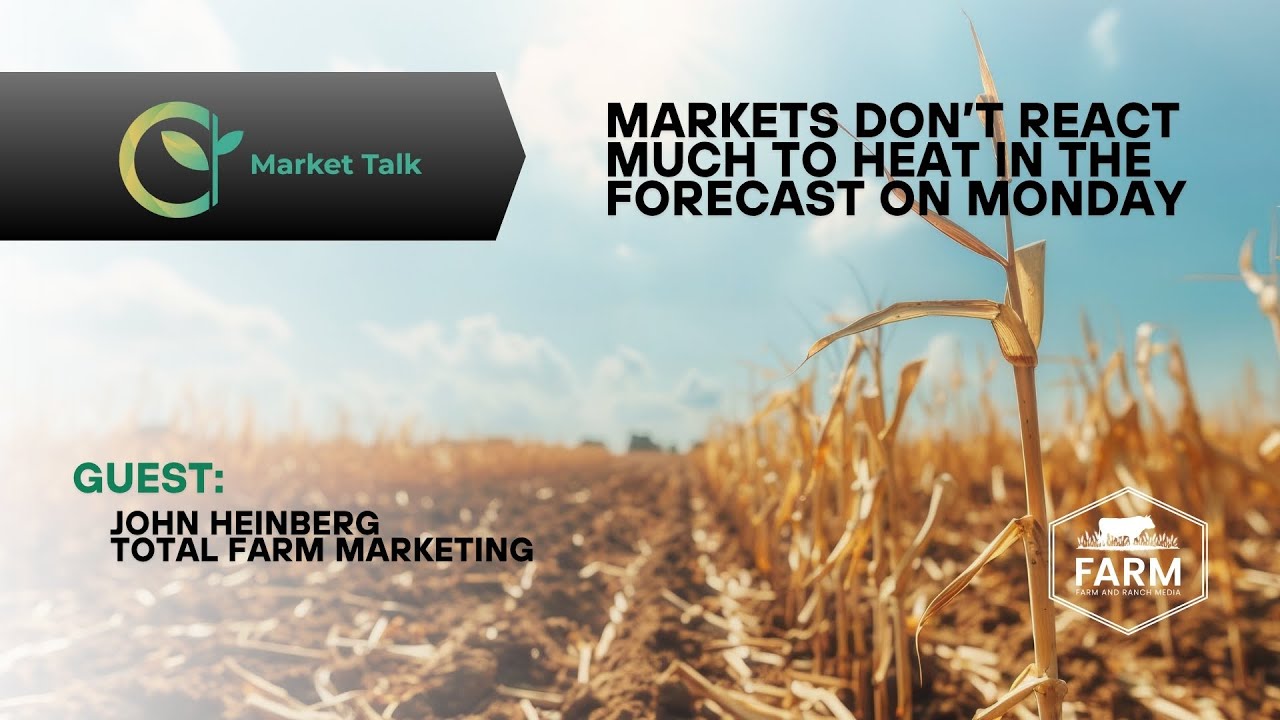 Markets Don't React Much to Heat in the Forecast on Monday Markets Don't React Much to Heat in the Forecast on Monday