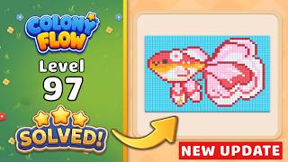 Colony Flow Level 97 Walkthrough & Solution 🐜 (New Update!) 🧩