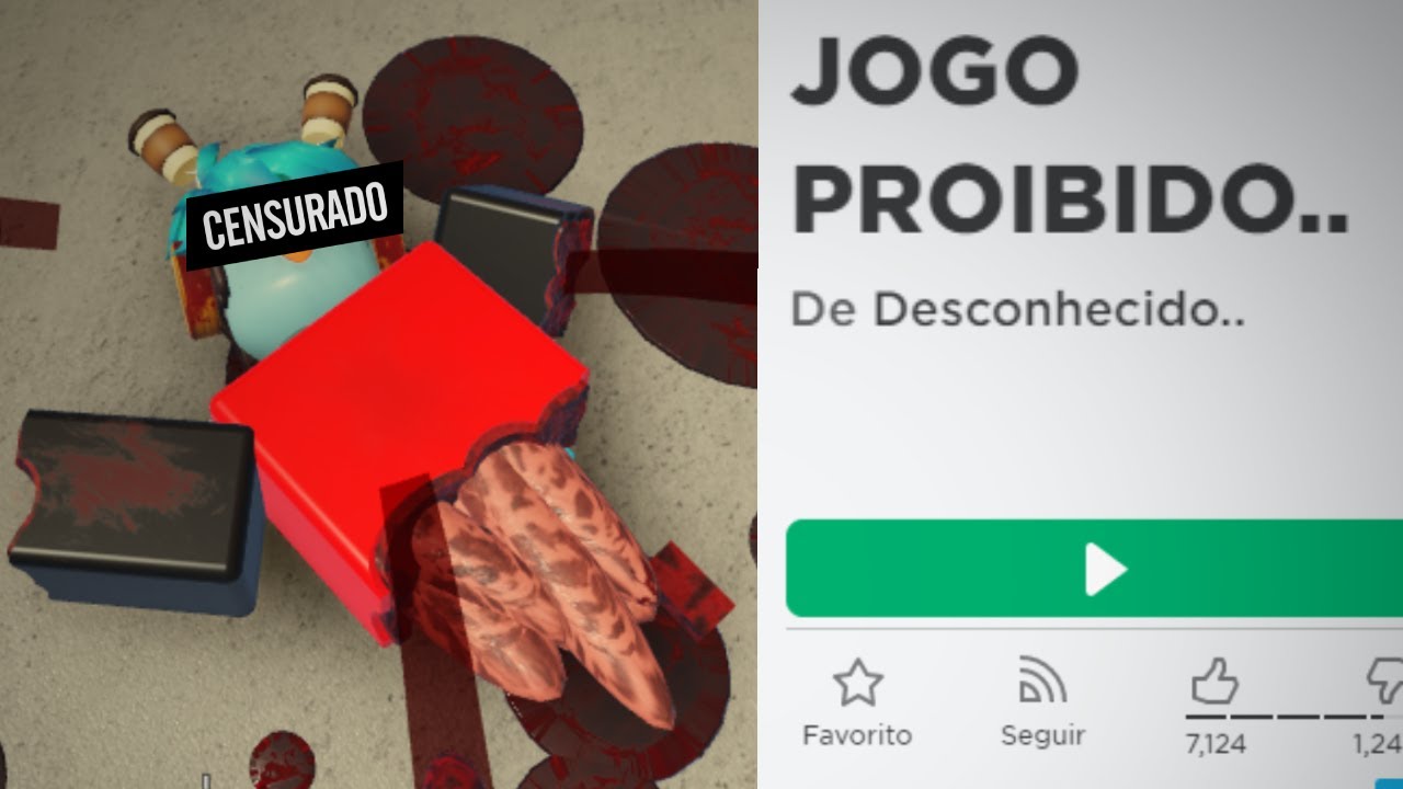 Dashboard Video : Smurfzin O JOGO PROIBIDO do ROBLOX (muito pesado