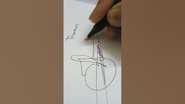 Tharun name signature #signature , #calligraphy ,#satisfying ,#shorts ,#short