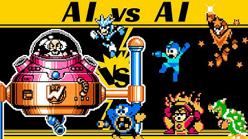 Wily Machine 3 CHALLENGE (VS Mega Man Bosses) | CPU Battle