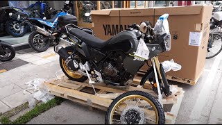 Unboxing YAMAHA TENERE EXPLORE 700 new edition 2024 motorcycle