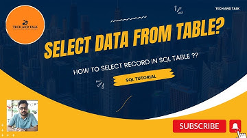 How to Select Records from a Table in SQL