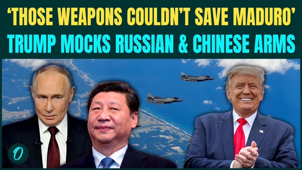 Trump BRUTALLY Mocks Russian & Chinese Weapons, Issues Strong Warning Over Saving Iran | U.S vs Iran