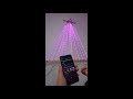 SP108E wifi digital pixel light controller with mini Christmas tree demo