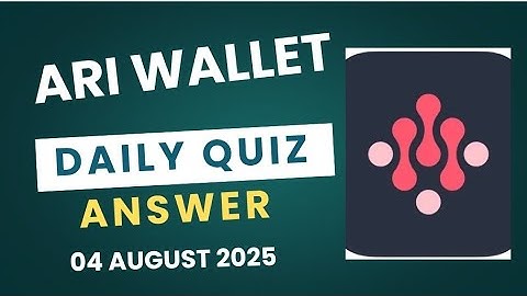 Ari Wallet Daily Quiz 04 August | How does Arichain differentiate itself from existing DPoS system?