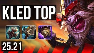 Kled Vs Mordekaiser Top 9 Solo Kills, 500 Games, Dominating, 1347 Kr Diamond 25.21