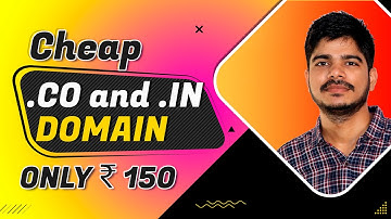 Cheap .co domain and Buy cheap .in domain name 2022 - Cheap domain name registration 2022