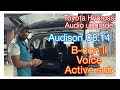 Toyota Hycross 🚘Audio upgrade Audison setup 🎶l hycross modification 2026 l Froza C8.14 l voice 3way🔊