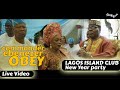 Ebenezer Obey Live at Lagos Island Club New Year Party and Inauguration of New Members Dec 2023