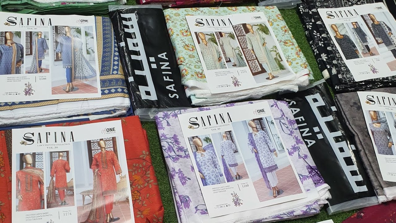 Safina Unstitched Cotton Cambric Collection Vol 02 - DB 1230 main image 0
