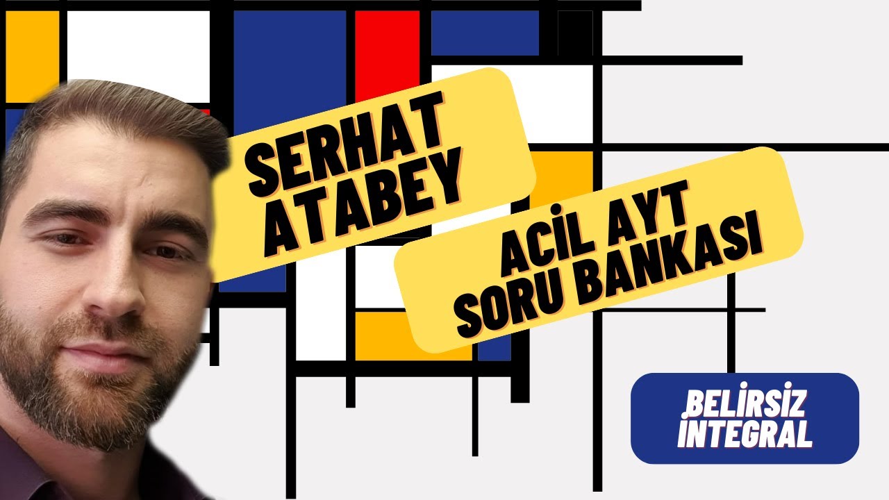 Belirsiz İntegral | 2023 ACİL MATEMATİK AYT SORU BANKASI ÇÖZÜMLERİ