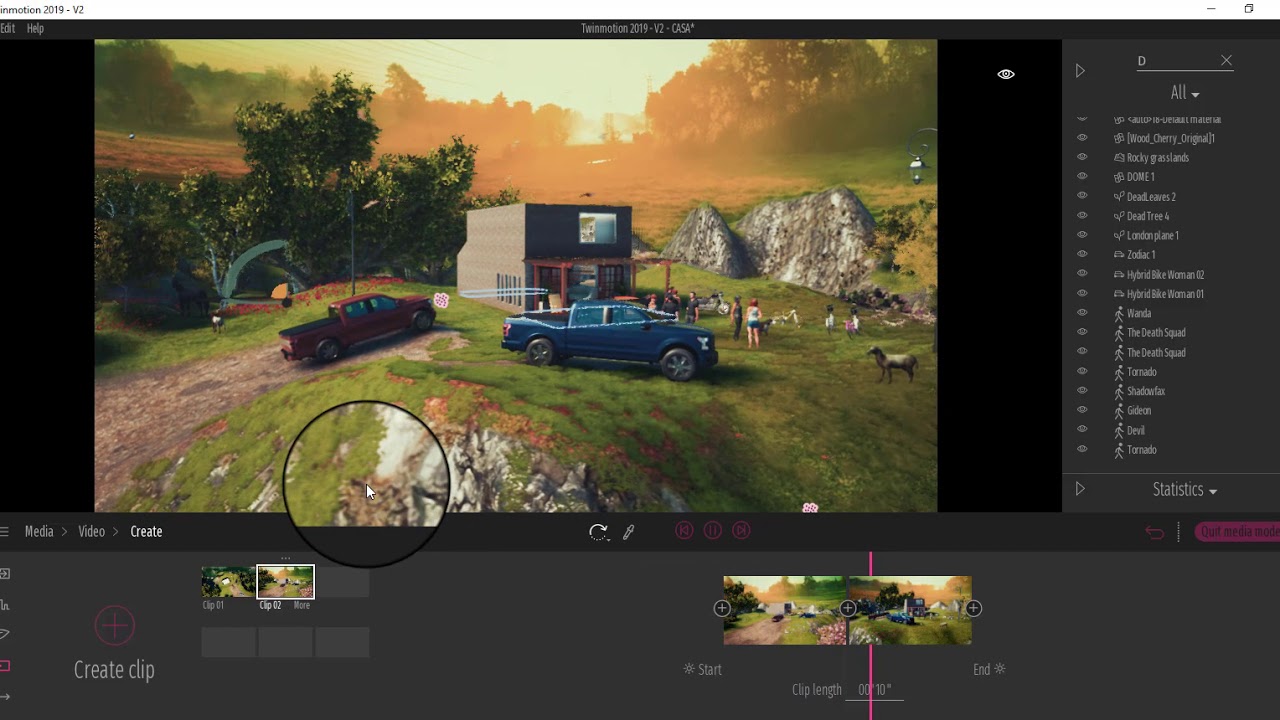 create video Twinmotion YouTube