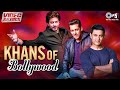 Khans of bollywood  shah rukh khan salman khan aamir khan  90s romantic songs 