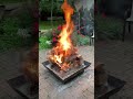 Building a fire like a boss