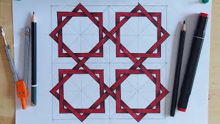 Famous Islamic Geometric Pattern | 3D | PART 2 Wealth
