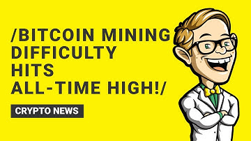 Bitcoin Mining Difficulty Hits All-Time High: What Does It Mean for Miners?