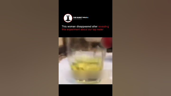 האישה הזו נעלמה לאחר שחשפה את הניסויים על מי הברז שלנו