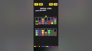 Ball Sort Puzzle Special Level after Level 705 / Lock Ball and Key Ball and Question Mark Ball