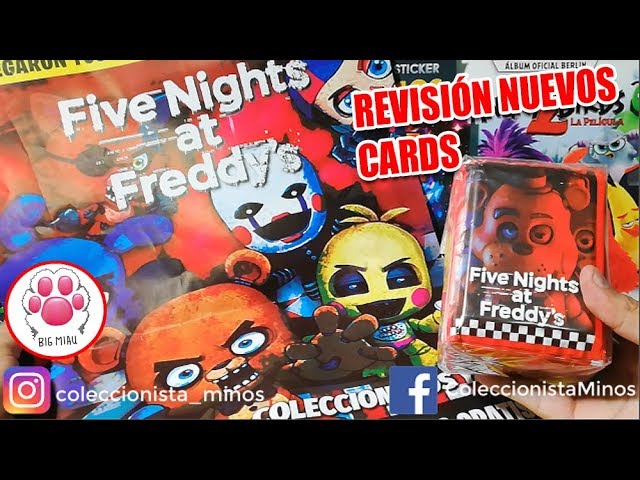 ALBUM FIVE NIGHT AT FREDDY 3R + 50 SOBRES + ADICIONALES