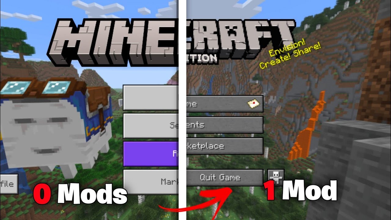 This 1 Mod Turns MCPE into Java Edition! 🤯🔥 - YouTube