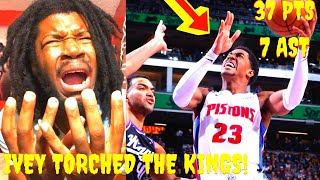 KINGS VS PISTONS REACTION 2024 DETROIT PISTONS VS SACRAMENTO KINGS HIGHLIGHTS REACTION 2024