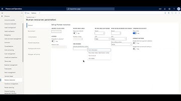 Human Resource Parameters Finance and Operation