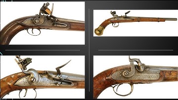 Persian Flintlock and Percussion Cap Pistols Part 4