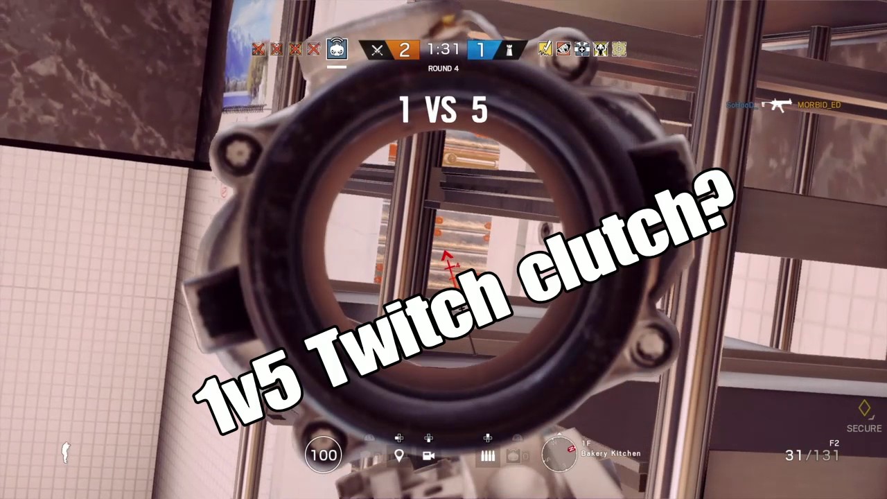 The Lord is Here to Clutch - Rainbow Six Siege Highlights - YouTube