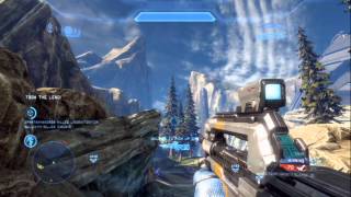 Halo 4 EPIC Cross Map Super Throw Stick!