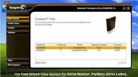FreeAgent Go Tools - Your Drives