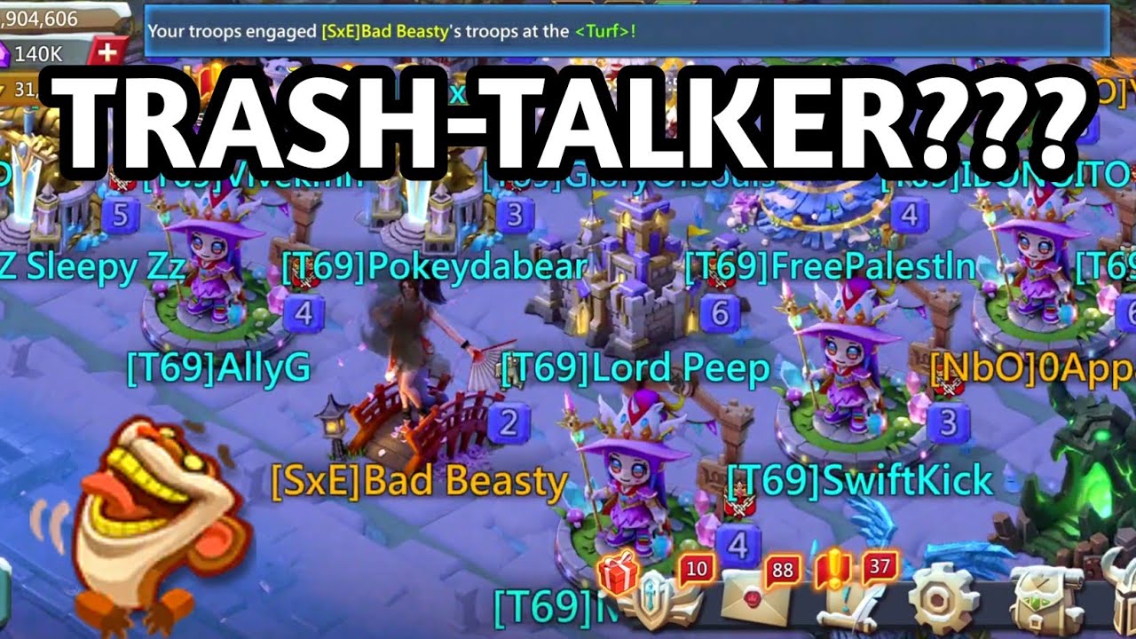 Talking big! Sleeping hard! Bad Beasty Gets Zeroed! Lordsmobile